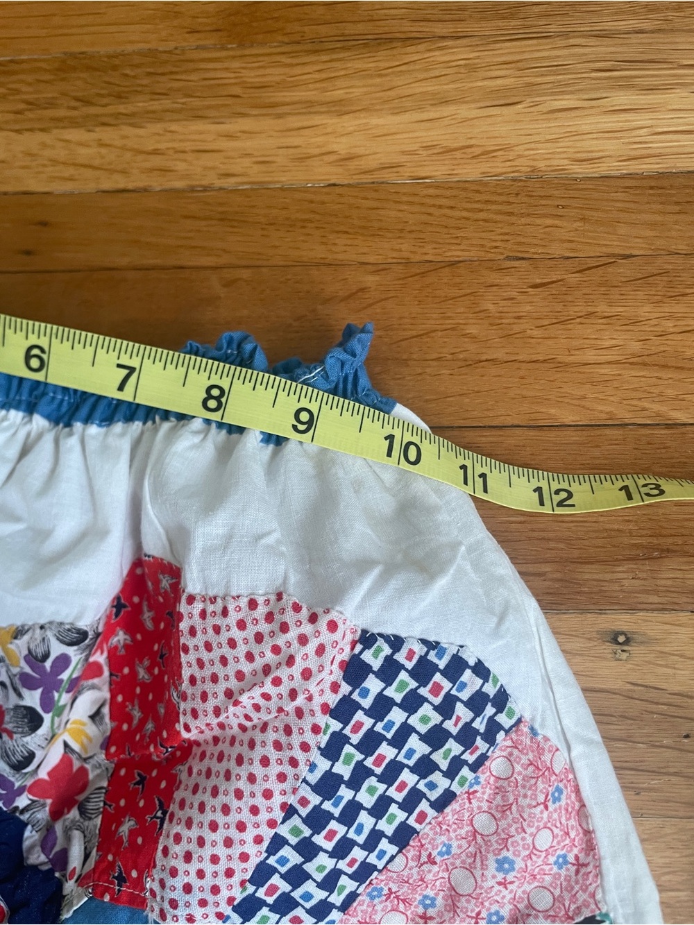 Handmade Quilted Flower Shorts - Picture 2 of 6